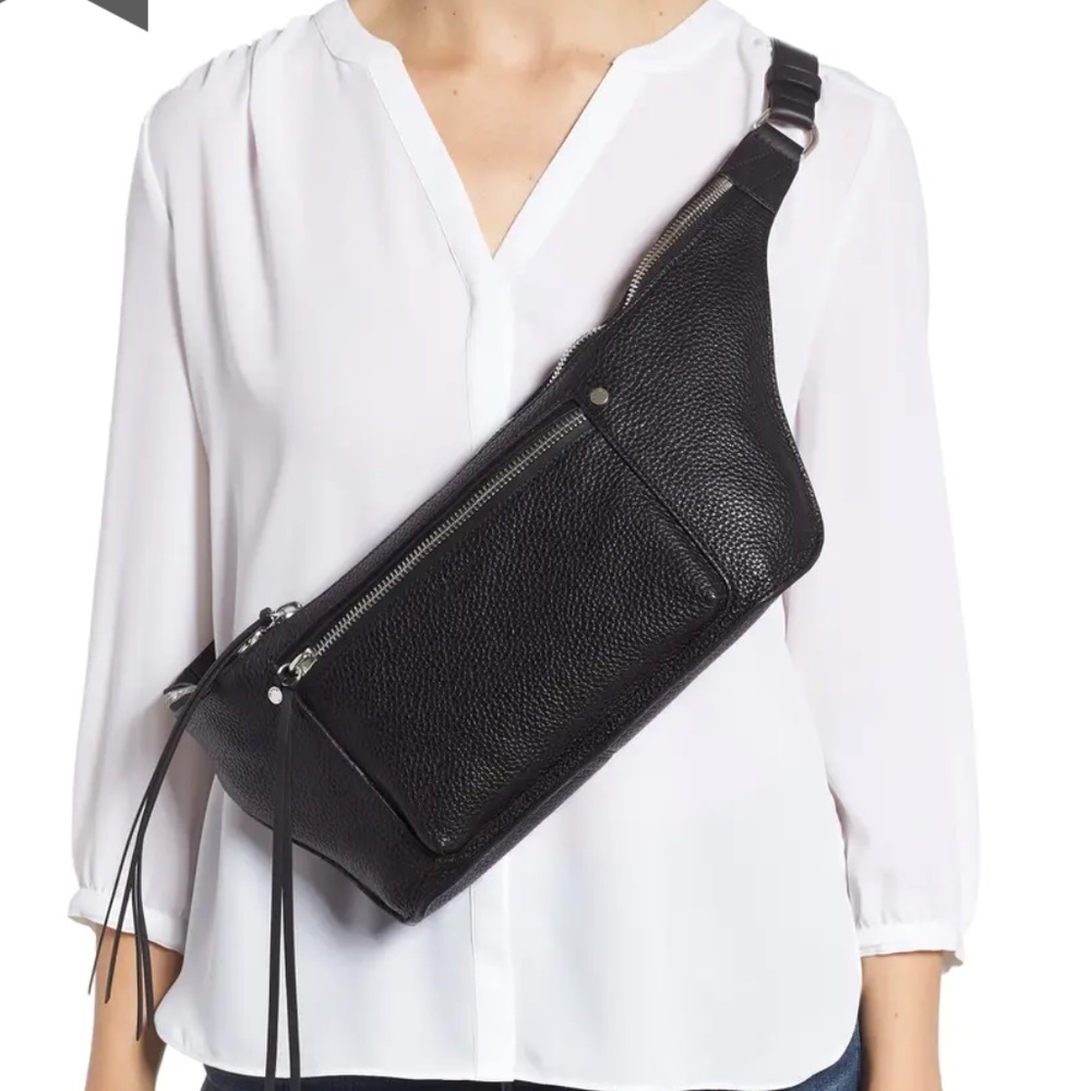 NEW $450 Rag & Bone Elliot Leather Fanny Pack! - Picture 3 of 15